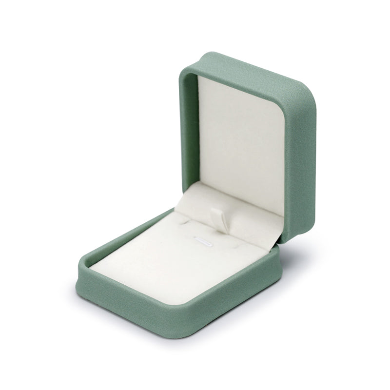 Green PU Leather Jewelry Gift Packaging Box H145