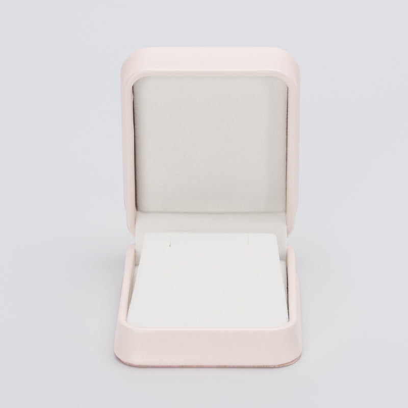 Pink PU Leather Jewelry Gift Packaging Box H146