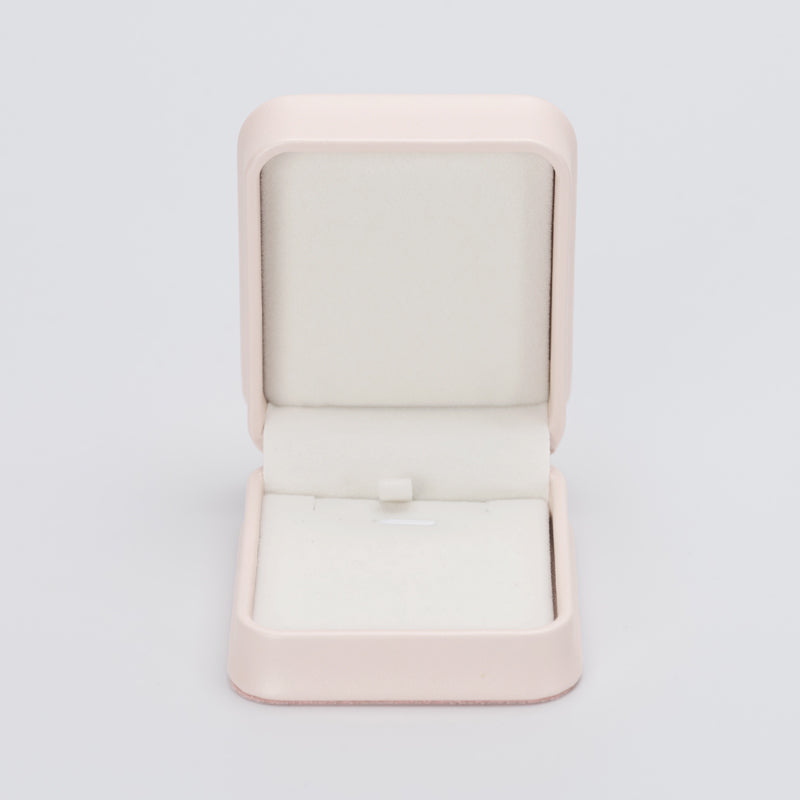 Pink PU Leather Jewelry Gift Packaging Box H146