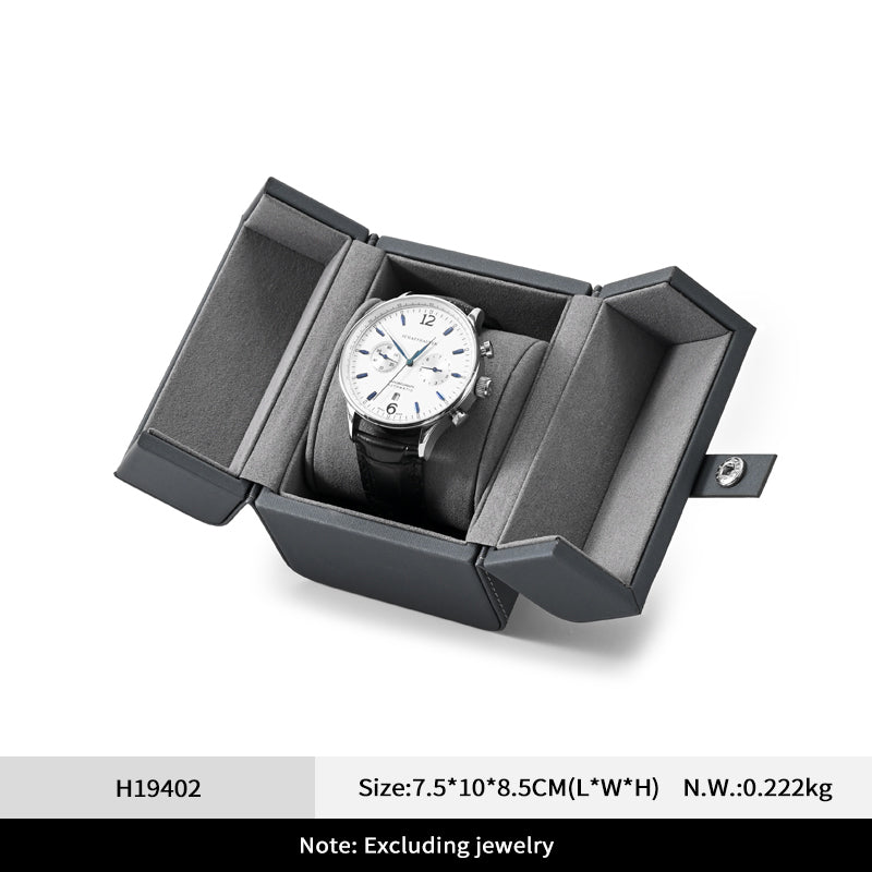 PU Leather Watch Storage Box Travel Single Watch Case Watch Box H194(副本)