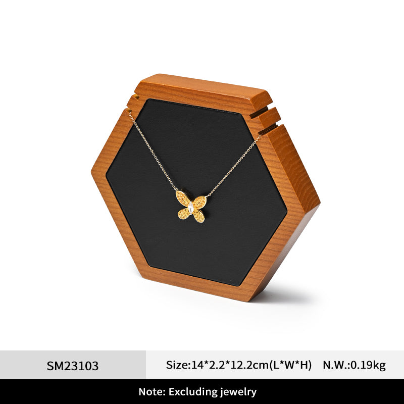 FANXI Premium Solid Wood Necklace Display Stand SM231