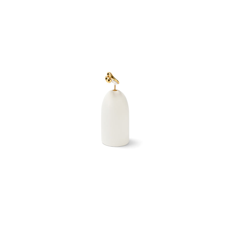 White PU Leather Ring Earring Necklace Jewelry Display Set TT360