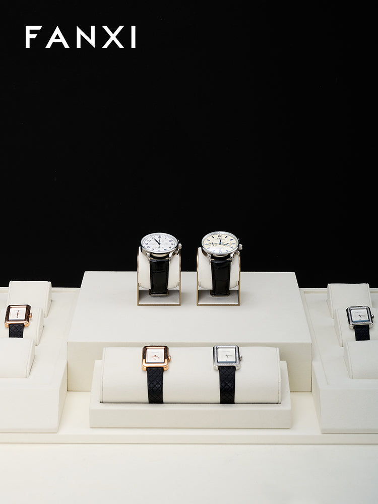 Beige New Watch Display Set TT221 Promotion