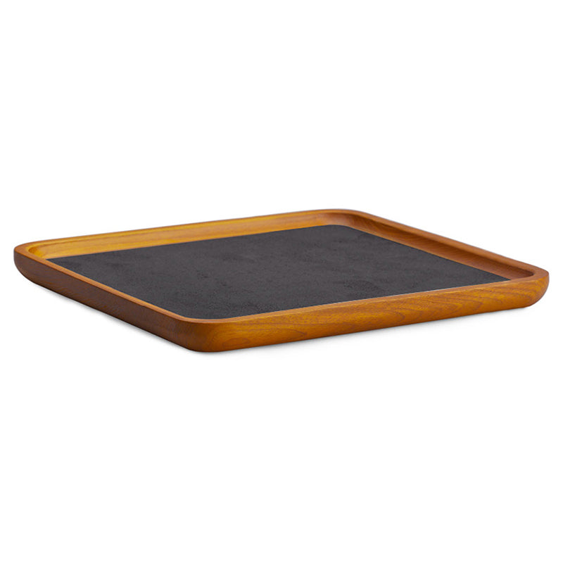 Dark Gray Large Wood Jewelry Display Tray SM13004