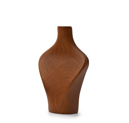 FANXI Ash Wood Bust Necklace Display Pendant Stand SM069