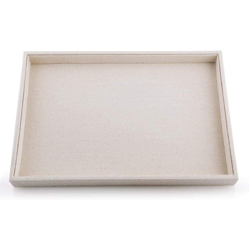 FANXI Linen Stackable Jewelry Display Tray P00201