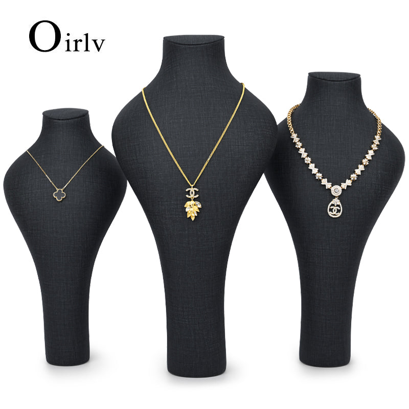 Portrait Neck Film Neck Jewelry Display Props RX061