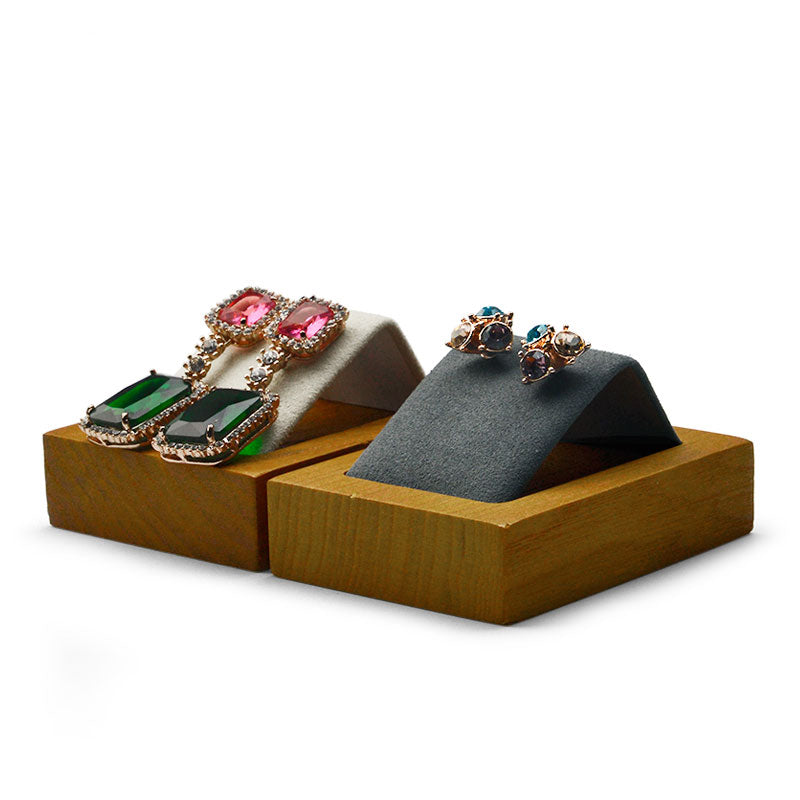 Wood Earring Jewelry Display Stand SM021
