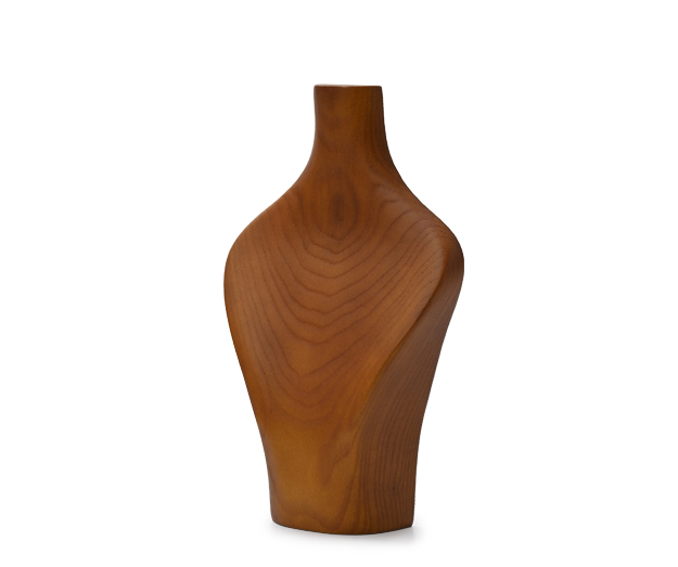 FANXI Ash Wood Bust Necklace Display Pendant Stand SM069