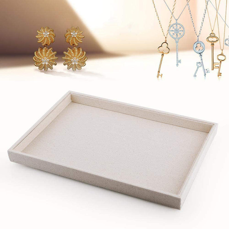 FANXI Linen Stackable Jewelry Display Tray P00201