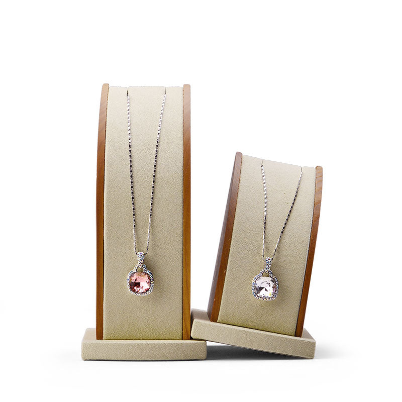 Wood Necklace Display Stand Set SM035