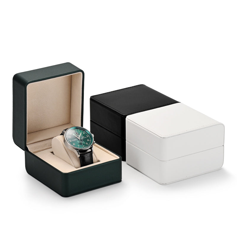 Round Corner PU Leather Watch Box H128