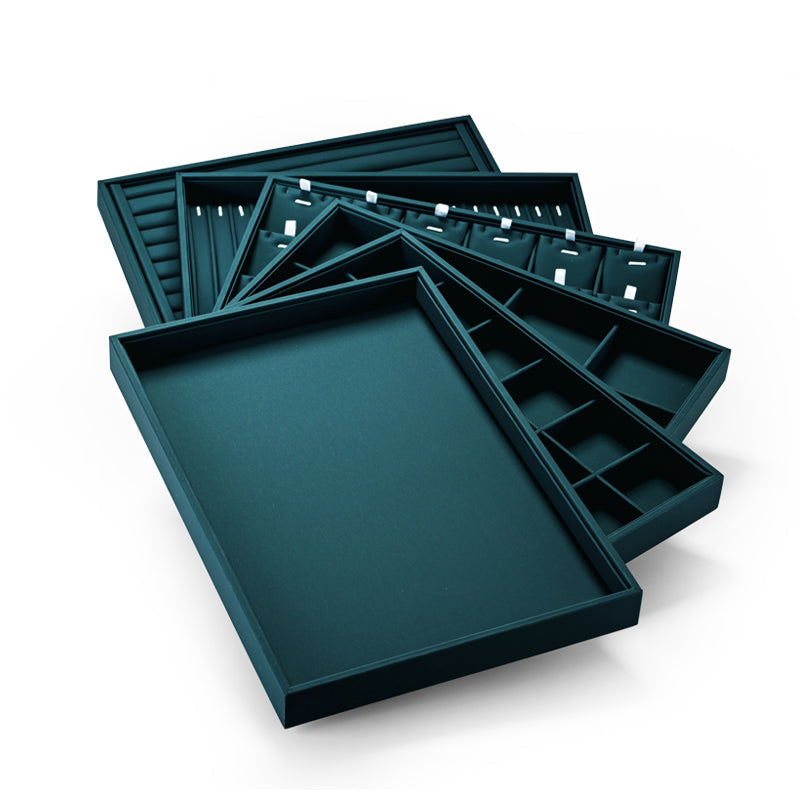 Luxury PU Leather Jewelry Display Tray P097
