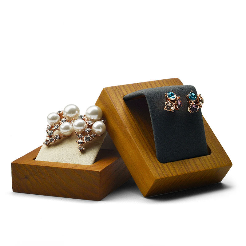 Wood Earring Jewelry Display Stand SM021