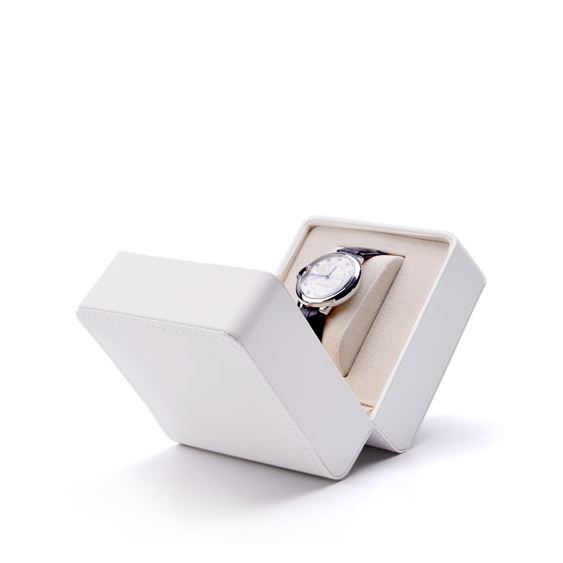 FANXI Round Corner PU Leather Watch Box H013