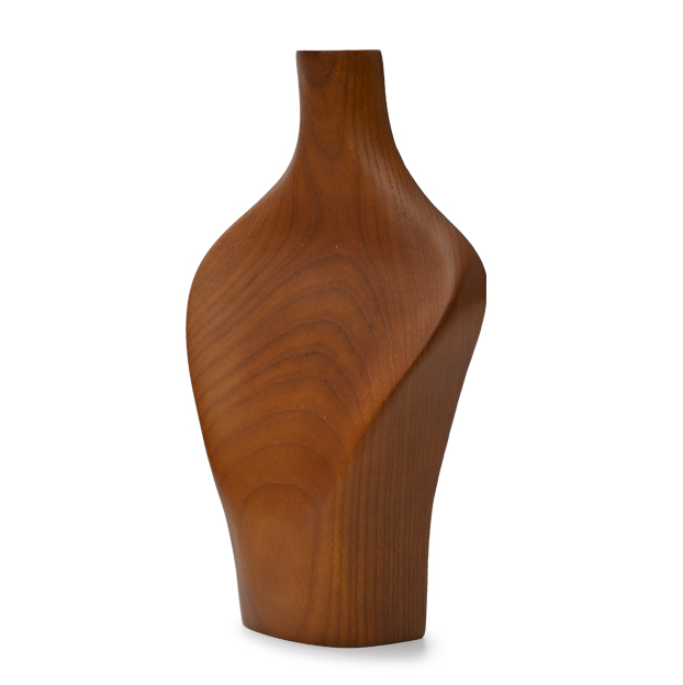 FANXI Ash Wood Bust Necklace Display Pendant Stand SM069