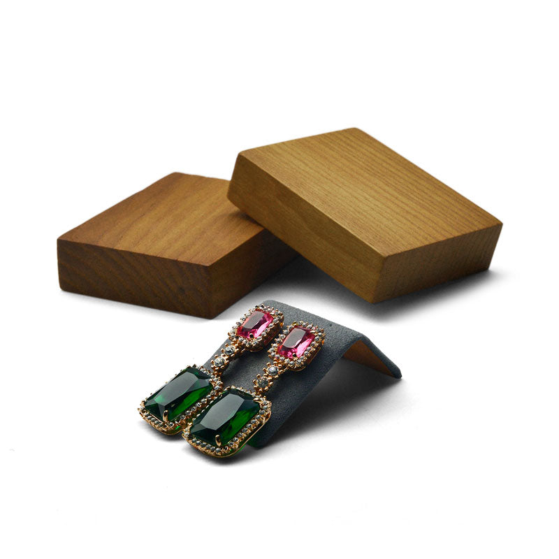 Wood Earring Jewelry Display Stand SM021