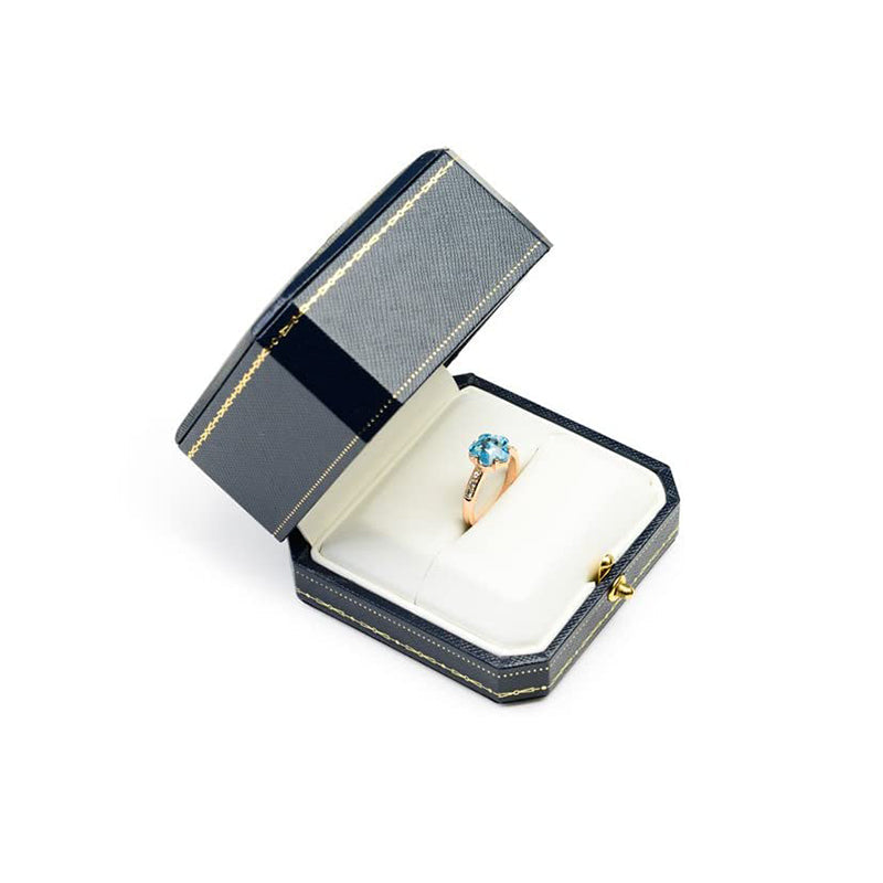 FANXI Octagonal Engagement Ring Box H04101