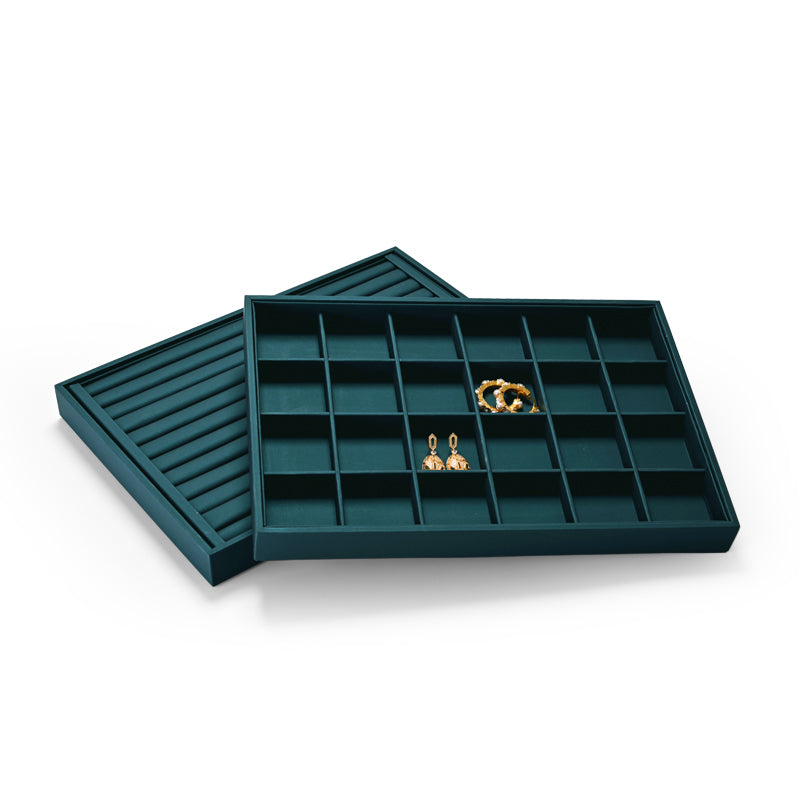Luxury PU Leather Jewelry Display Tray P097