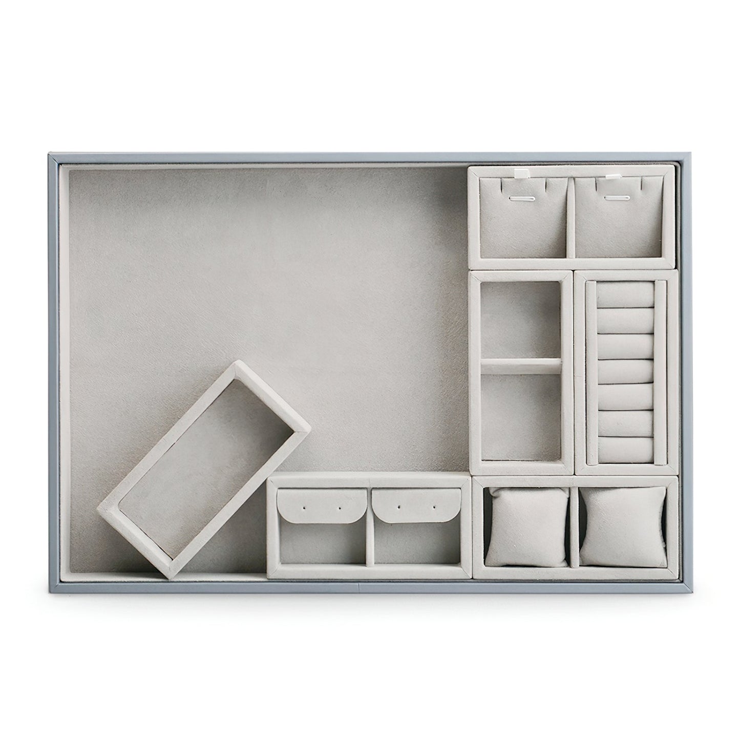 Multifunctional Microfiber Jewelry Tray P069
