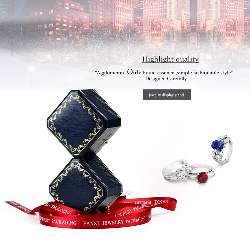 FANXI Octagonal Engagement Ring Box H04101