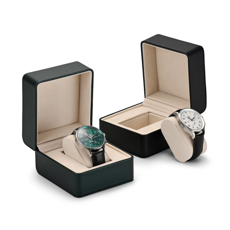 Round Corner PU Leather Watch Box H128