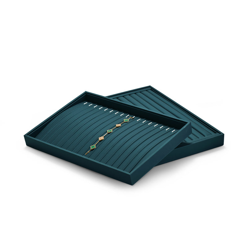 Luxury PU Leather Jewelry Display Tray P097