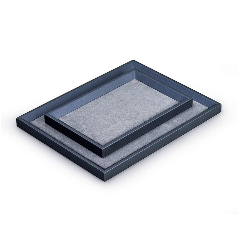 Medium Premium Leather Flat Jewelry Tray P08002