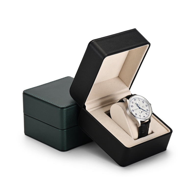Round Corner PU Leather Watch Box H128