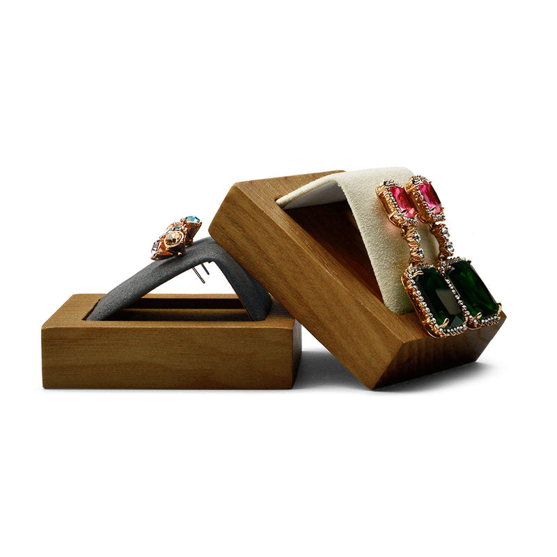 Wood Earring Jewelry Display Stand SM021