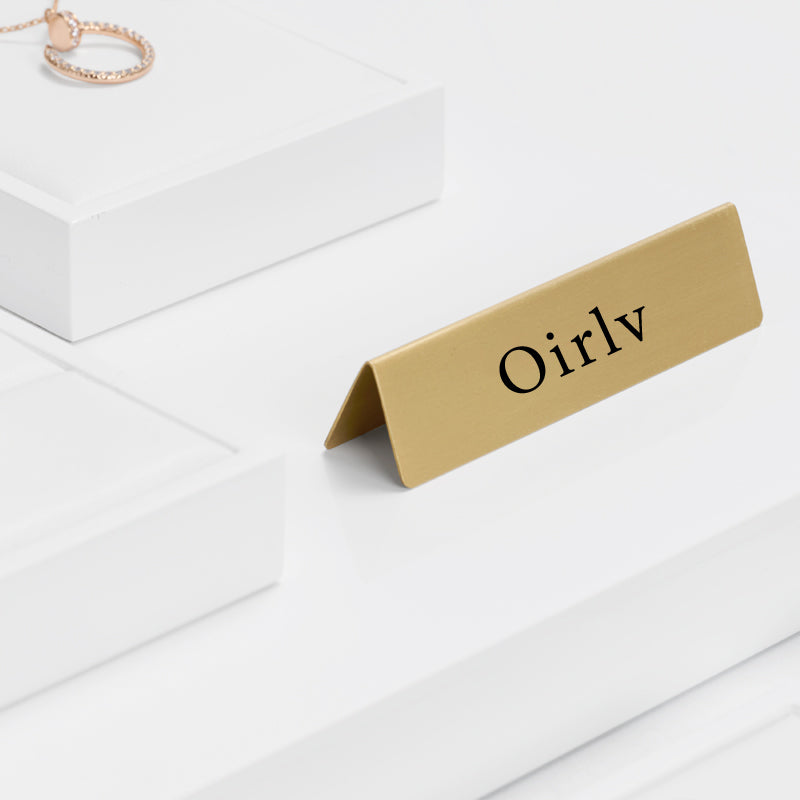 Luxury White Ring Pendant Display Tray P127
