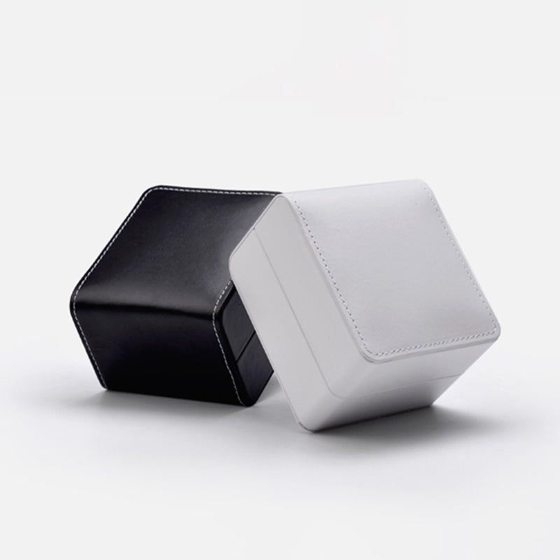 FANXI Round Corner PU Leather Watch Box H013