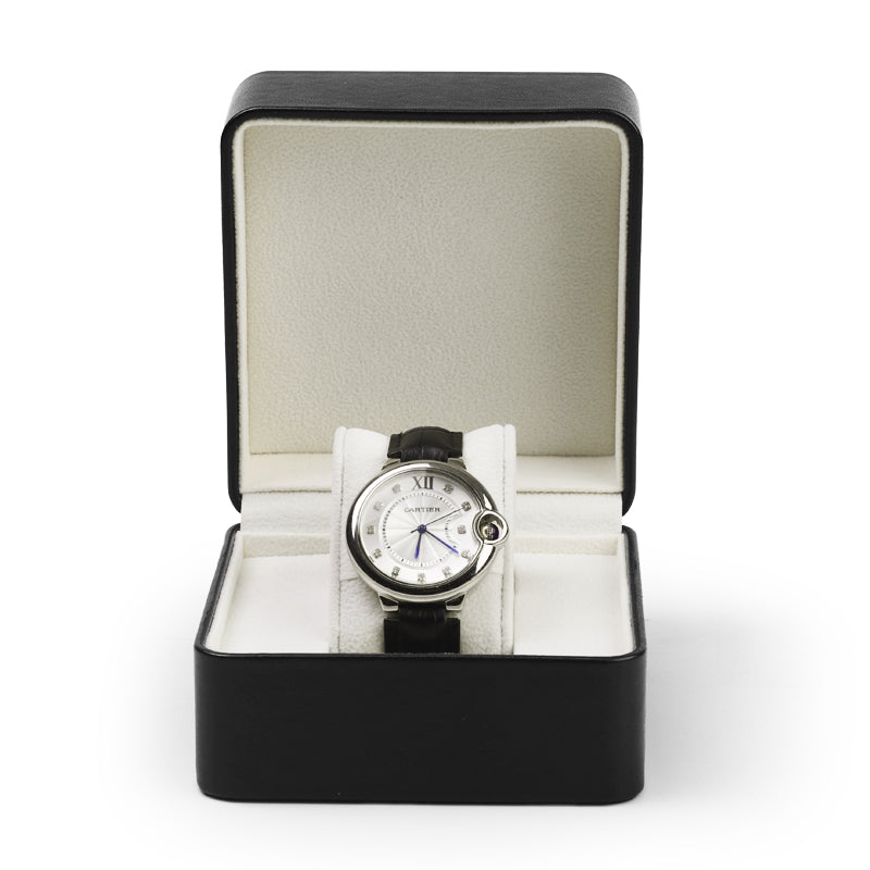 Round Corner PU Leather Watch Box H128