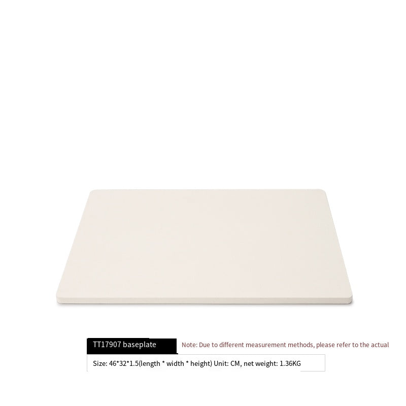 Beige Microfiber Ring Necklace Jewelry Display Set TT179