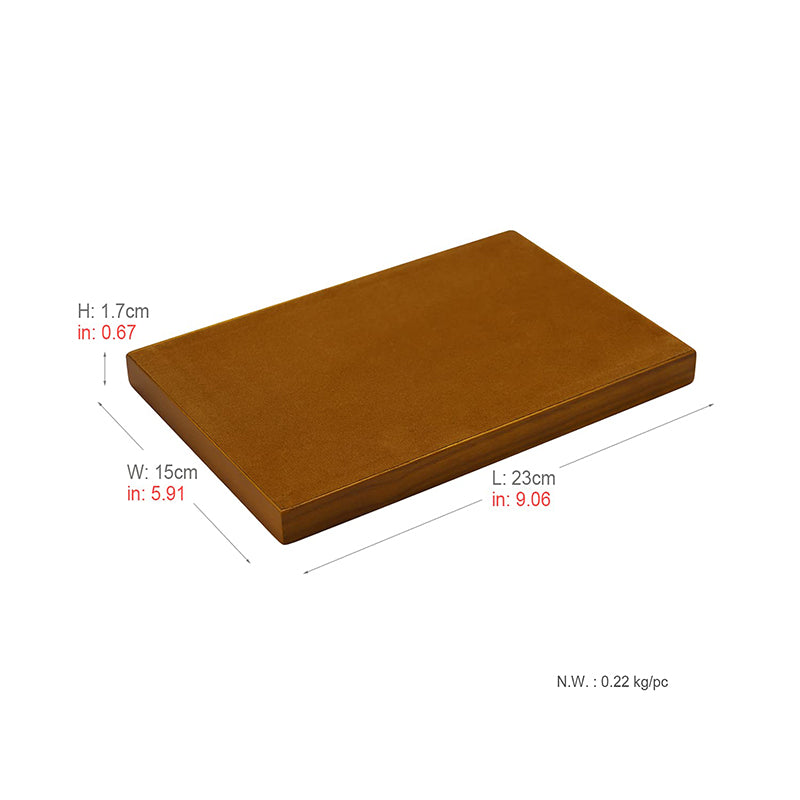 Dark Gray Wood Small Flat Jewelry Tray SM11502