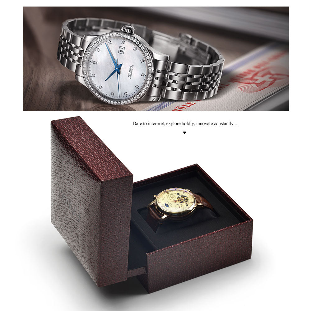 PU Leather Watch Gift Box H061