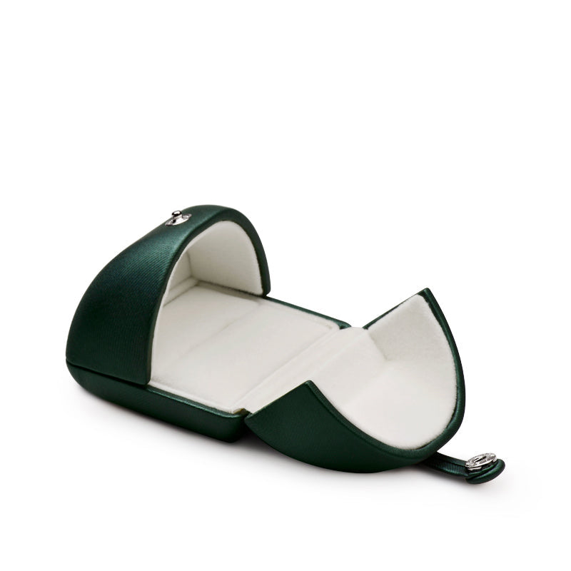 Emerald Green PU leather Jewelry Ring Box H10901