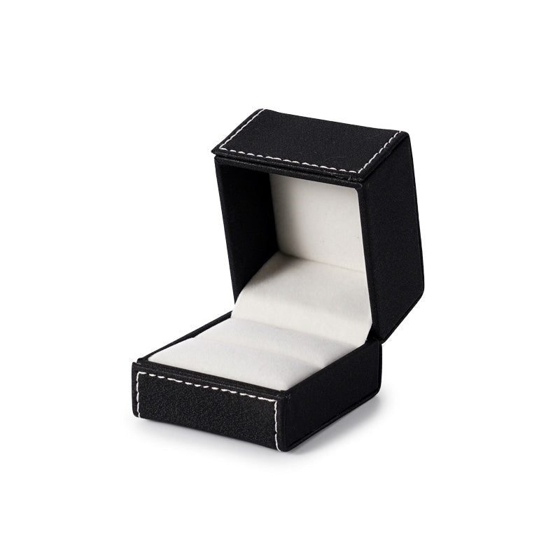 Black PU Leather Jewelry Set Box H119