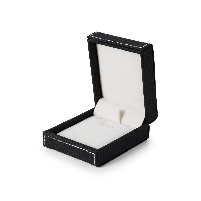 Black PU Leather Bracelet Chain Box H119