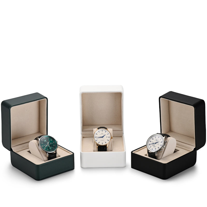 Round Corner PU Leather Watch Box H128