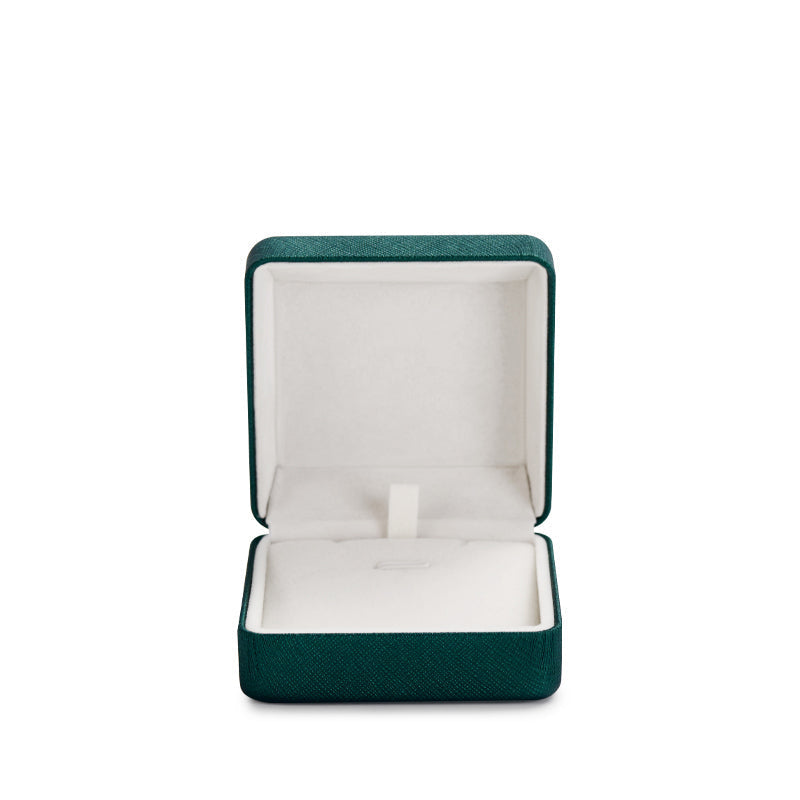 Luxury Green Leatherette Bangle Box H135
