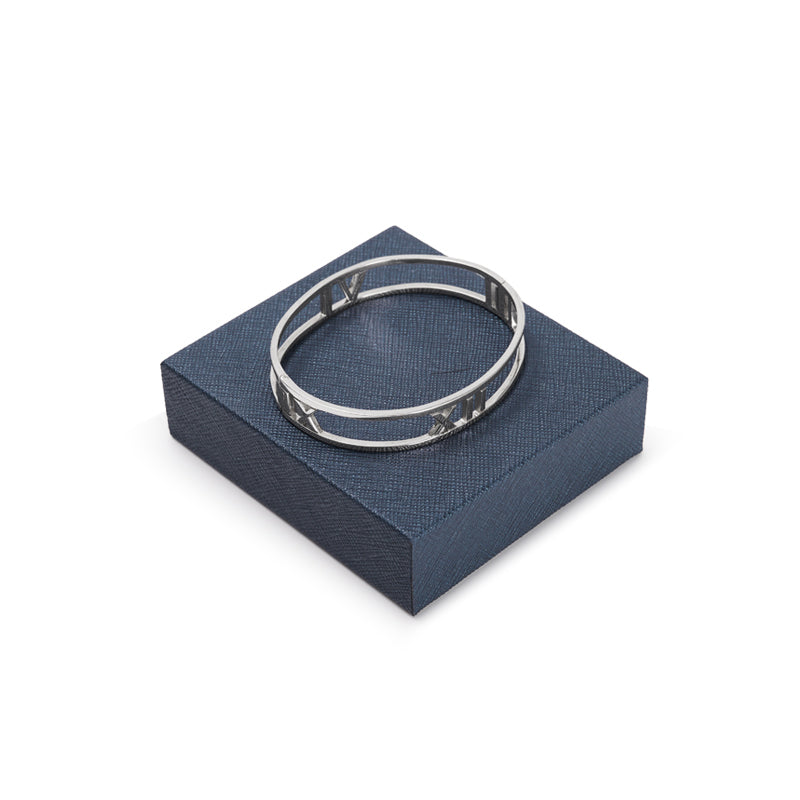 Blue Watch Ring PU Leather Jewelry Set P132