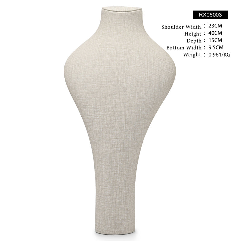 Portrait Neck Film Neck Jewelry Display Props RX060