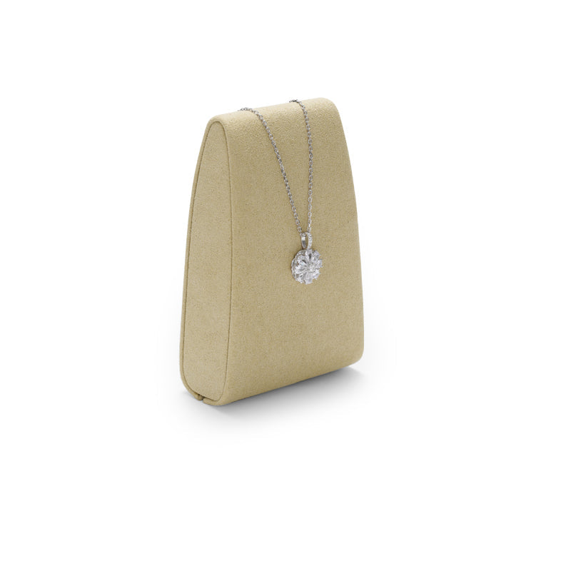 Beige Microfiber Jewelry Set TT112