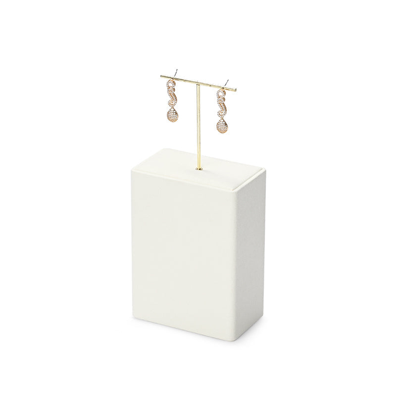 Beige Ring Pendant Earrings Jewelry Display Set TT230