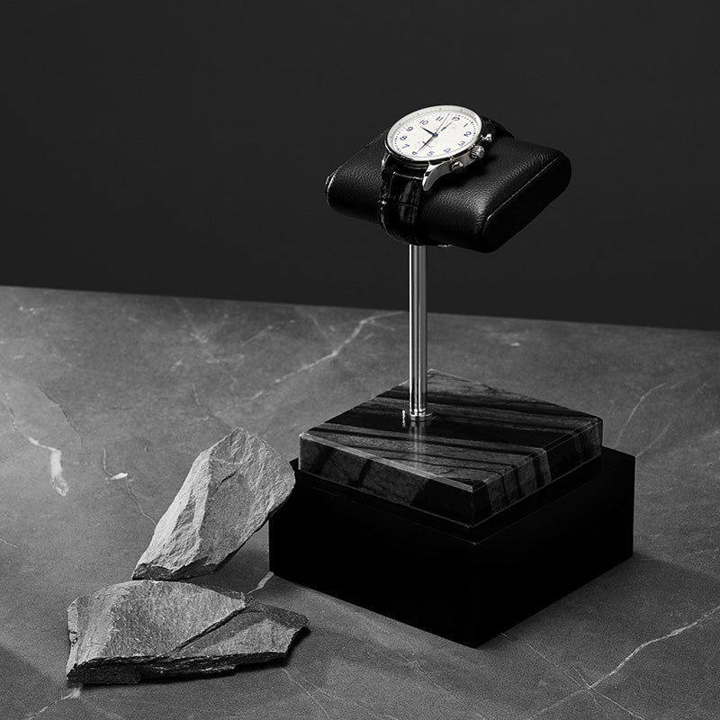 FANXI watch stand with marble base, high-end watch and wristwatch holder JS080