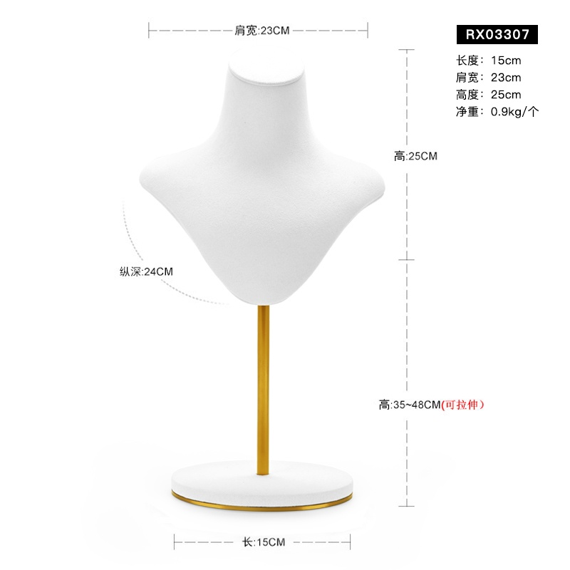 FANXI necklace display stand, mannequin neck, necklace, jewelry neck model  RX033