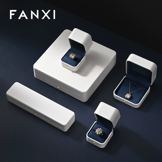FANXI ring box, high-end jewelry box, jewelry storage gift box H197