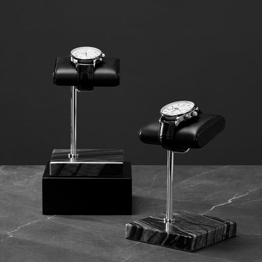 FANXI watch stand with marble base, high-end watch and wristwatch holder JS080