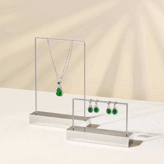 FANXI jewelry display racks for necklaces pendants and mirrored metal earrings J021